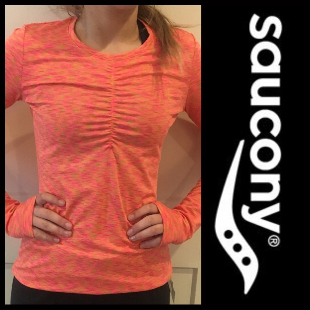SAUCONY WOMENS RUNNING WORKOUT SHIRT
